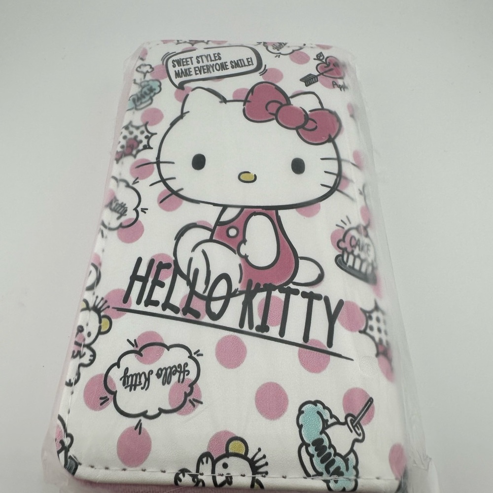 Hello Kitty White Zipper Wallet Brand new - Picture 4 of 5